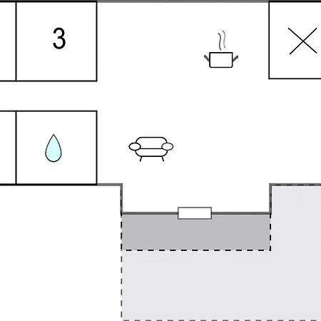3 Bedroom Cozy In Nyaraló *